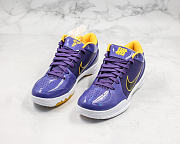 Nike Kobe 4 Protro Undefeated Los Angeles Lakers CQ3869-500 - 2