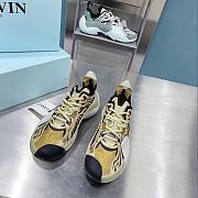 Lanvin Mesh Flash-X Sneakers Gold FM-SKIK00-MEFR-E2202M6 - 1