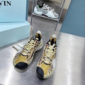 Lanvin Mesh Flash-X Sneakers Gold FM-SKIK00-MEFR-E2202M6