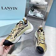 Lanvin Mesh Flash-X Sneakers Gold FM-SKIK00-MEFR-E2202M6 - 3