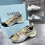 Lanvin Mesh Flash-X Sneakers Gold FM-SKIK00-MEFR-E2202M6 - 2