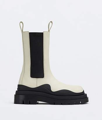 Bottega veneta Tire Chelsea Boot Sea salt / black 630297VBS509049