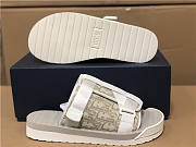 Dior Alpha Sandal Off-White Dior Oblique Jacquard 3SA081YXV_H060 - 4