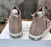 WALK'N'DIOR SNEAKER Nude Macrocannage Technical Mesh KCK368CHK_S12U - 6