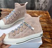 WALK'N'DIOR SNEAKER Nude Macrocannage Technical Mesh KCK368CHK_S12U - 2