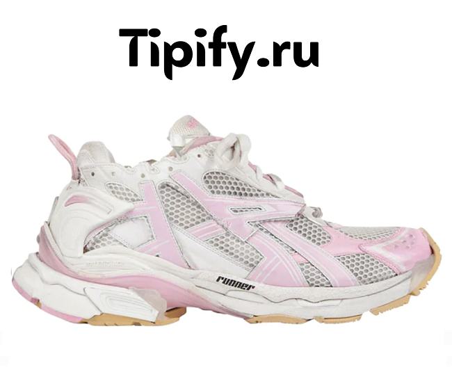 Balenciaga Runner Pink White 677403W3RB39059 - 1