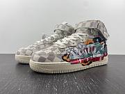 Louis Vuitton Nike Air Force 1 Mid By Virgil Abloh Graffiti 1A9V GRAFFITI MID - 4