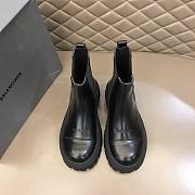 Balenciaga Women's Tractor 20mm Boot in black smooth calfskin 641399WA8E91000 - 6