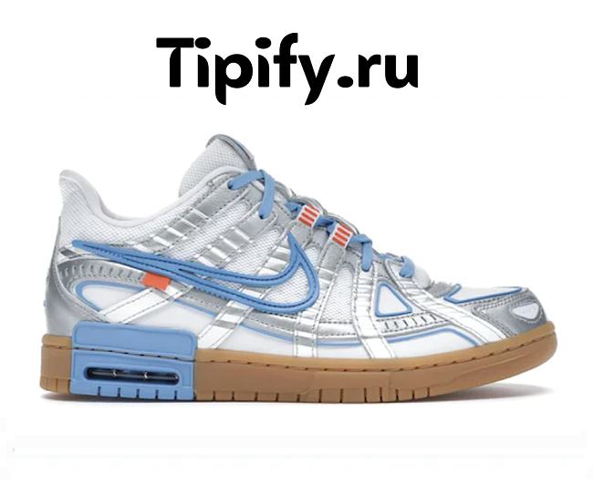 Nike Air Rubber Dunk Off-White UNC CU6015-100 - 1