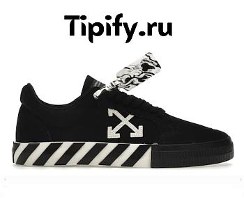 OFF-WHITE Vulc Low Black White Arrow OMIA085R21FAB0011001