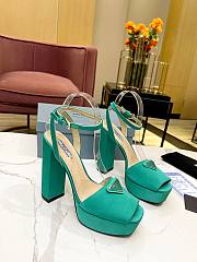 Prada high-heeled satin platform sandals Absinthe 135 mm 1XP48B_049_F0MYE_F_135 - 6