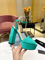 Prada high-heeled satin platform sandals Absinthe 135 mm 1XP48B_049_F0MYE_F_135 - 5