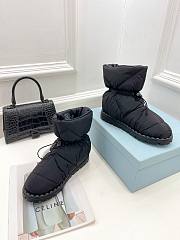 Prada Padded nylon booties Black 1U686M_3LGO_F0002_F_020 - 5