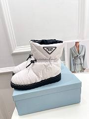 Prada Padded nylon booties White 1U686M_3LGO_F0009_F_020 - 6