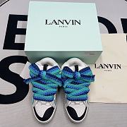 Lanvin Leather Curb White/Green FM-SKRK11-DRAG-H220040 - 4