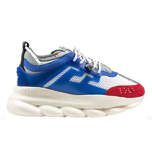 Versace Chain Reaction White Blue Red DSU7071E-D7CTG_DWA2R - 1