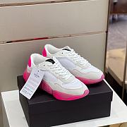 Valentino Garavani Bubbleback sneaker in Mesh NEON PINK XW2S0DY8KNZ_U88 - 1