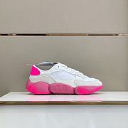 Valentino Garavani Bubbleback sneaker in Mesh NEON PINK XW2S0DY8KNZ_U88 - 5