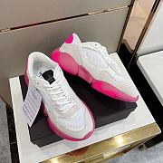 Valentino Garavani Bubbleback sneaker in Mesh NEON PINK XW2S0DY8KNZ_U88 - 2