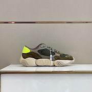 Valentino Garavani Bubbleback sneaker in mesh ARMY GREEN XY2S0F08KNZ_U86 - 5