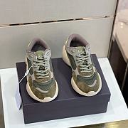 Valentino Garavani Bubbleback sneaker in mesh ARMY GREEN XY2S0F08KNZ_U86 - 4