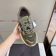 Valentino Garavani Bubbleback sneaker in mesh ARMY GREEN XY2S0F08KNZ_U86 - 2