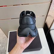 Valentino Garavani Bubbleback sneaker in mesh All Black 1Y2S0F08IAQ - 5