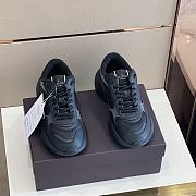 Valentino Garavani Bubbleback sneaker in mesh All Black 1Y2S0F08IAQ - 2