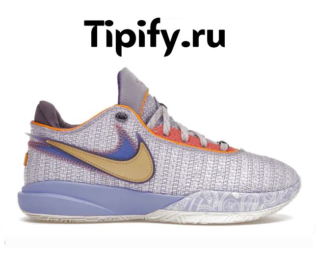 Nike LeBron 20 Violet Frost DJ5423-500 - 1