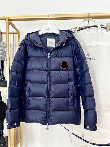 Moncler Down Jackets Top Quality in Dark Blue MODJ106 - 1