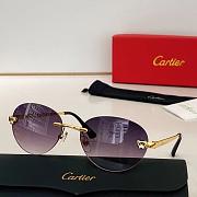 Cartier glasses in Purple - 1