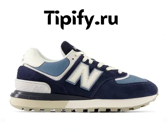 New Balance 574 Legacy Navy Sea Salt U574LGVC - 1