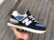 New Balance 574 Legacy Navy Sea Salt U574LGVC - 4