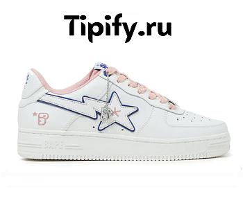 A Bathing Ape Bape Sta BAPY White Pink (W) BPYSNSN0061C