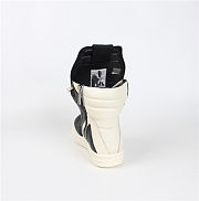 RICK OWENS SS23 EDFU Geobasket in Black and Milk  - 2