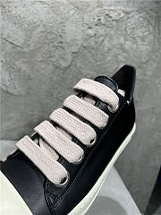 Rick Owens DRKSHDW Low Sneakers Black White - 3