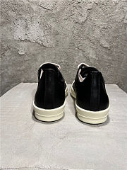 Rick Owens DRKSHDW Low Sneakers Black White - 4