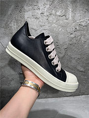 Rick Owens DRKSHDW Low Sneakers Black White - 6