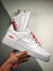 Nike Air Force 1 Low Supreme White CU9225-100 - 4