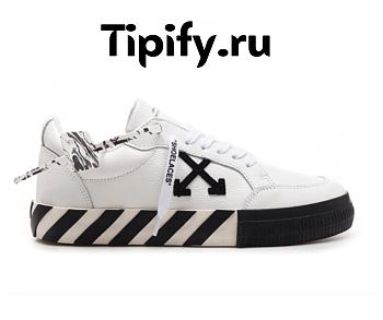 Off-White Low Vulcanized Calf Leather White