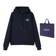 Dior Autumn Winter Black Cotton Hoodie - 1