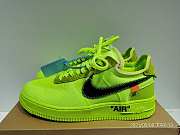 Nike Air Force 1 Low Off-White Volt AO4606-700 - 2