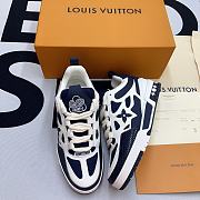 Louis Vuitton LV Skate Sneaker Marine White 1AARRK - 3