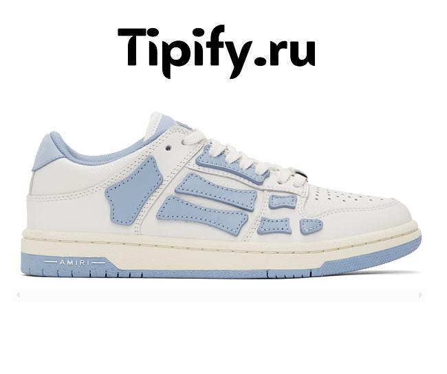 AMIRI Low Top Blue White  - 1