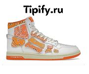 AMIRI Skel Top Hi Bandana White Orange PS22MFS016-665 - 1