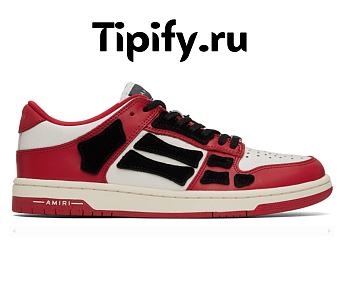 AMIRI Low Top Black Red