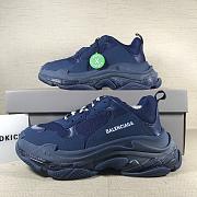 Balenciaga Triple S Clear Sole Navy (W) 544351W2CE14107 - 5