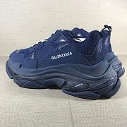 Balenciaga Triple S Clear Sole Navy (W) 544351W2CE14107 - 4