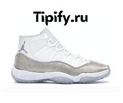 Air Jordan 11 Retro White Metallic Silver AR0715-100 - 1