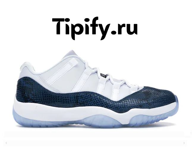 Air Jordan 11 Retro Low Snake Navy (2019) CD6846-102  - 1